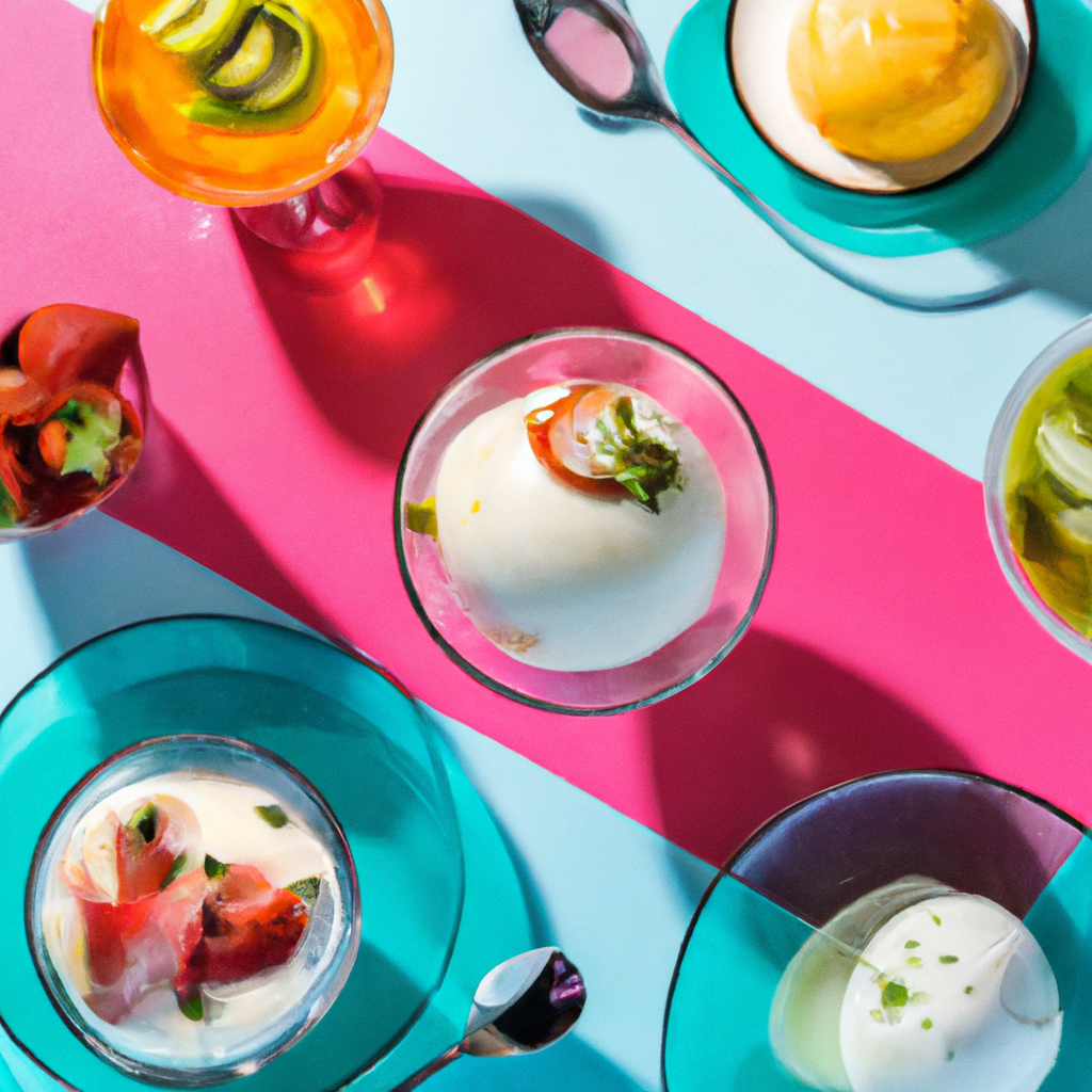 Gallery image: plated dessert with playful garnish